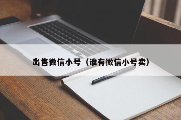 出售微信小号（谁有微信小号卖）